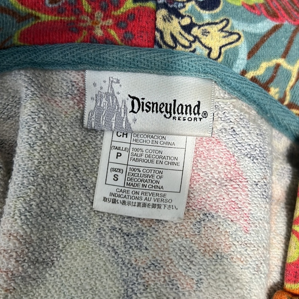 Disneyland resorts Hawaiian Minnie zip up - Picture 4 of 4
